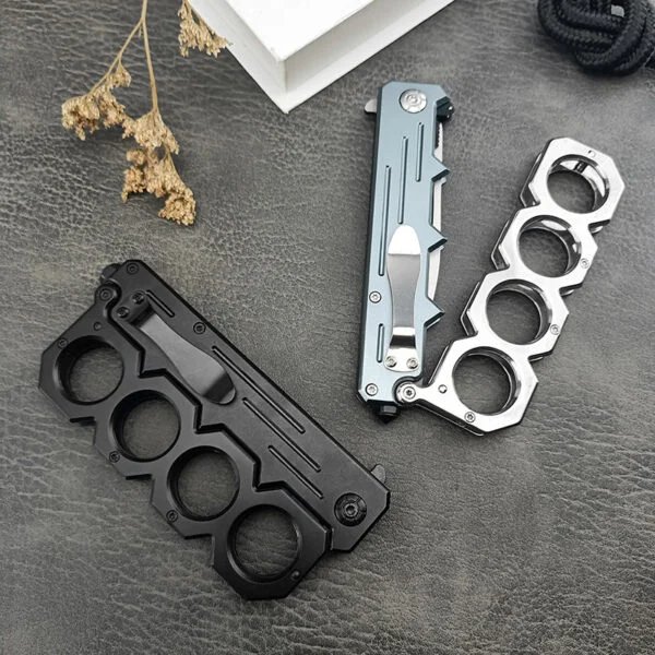 Brass Knuckle Knife