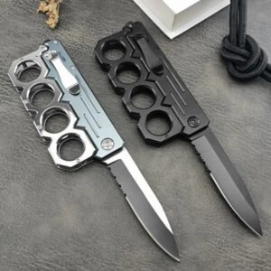 Brass Knuckle Knife