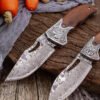 Damascus Folding Knife