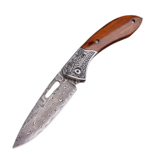Damascus Folding Knife