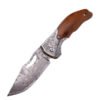 Damascus Folding Knife