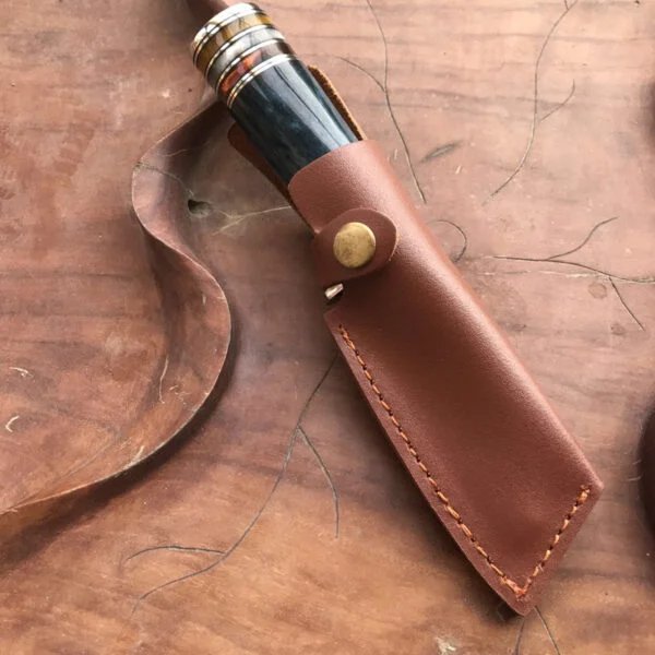 Damascus Straight Knife