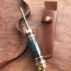 Damascus Straight Knife