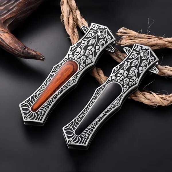 Engraving Folding Knife