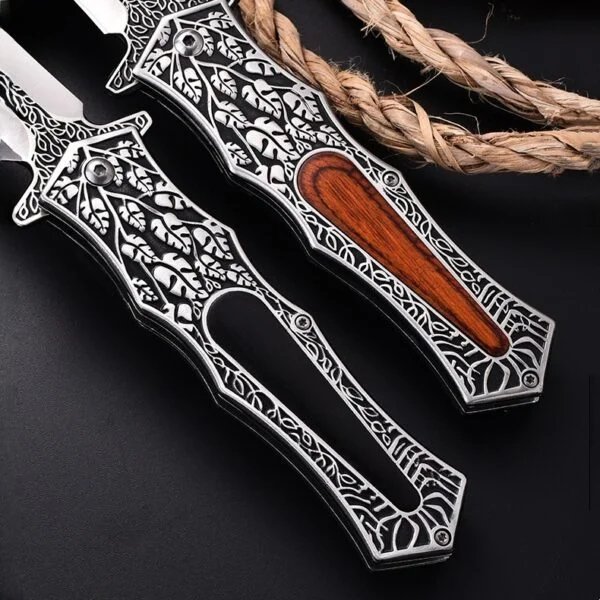 Engraving Folding Knife