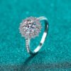Moissanite Ring