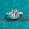 Moissanite Ring