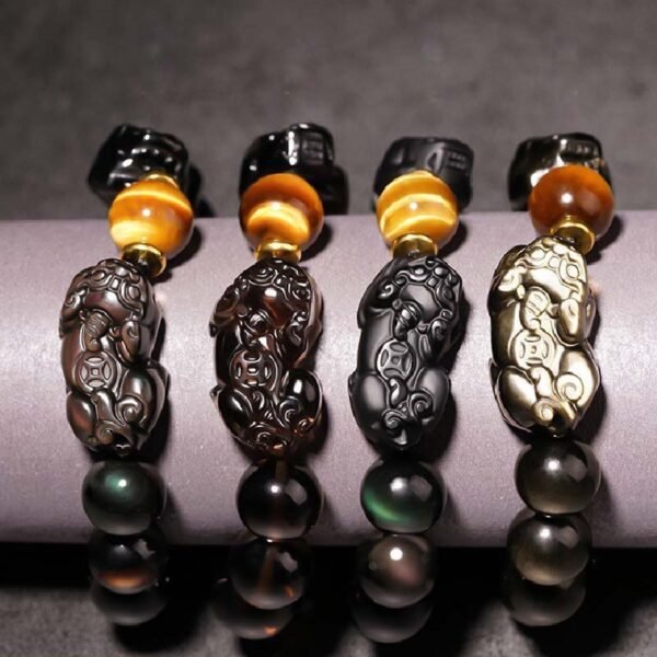 Golden Obsidian Bracelet