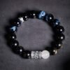 Obsidian Silver Bracelet