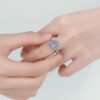 Moissanite Ring