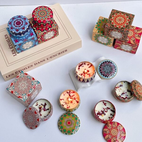 Dried Flower Scented Candle
