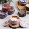 Dried Flower Scented Candle