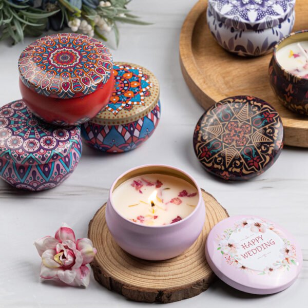 Dried Flower Scented Candle