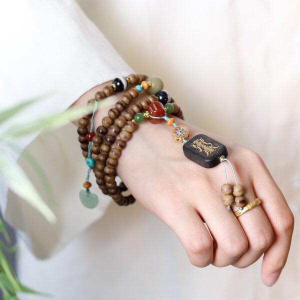 Yellow Agarwood Bracelet