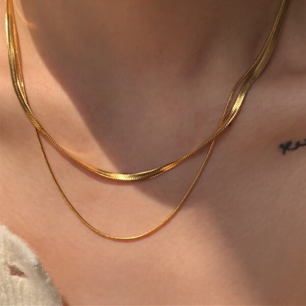 Snake Bone Necklace