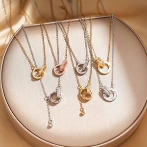 Double-Ring Necklace