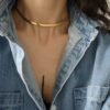 Snake Bone Necklace