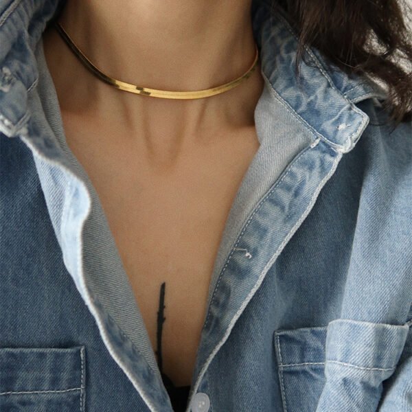 Snake Bone Necklace