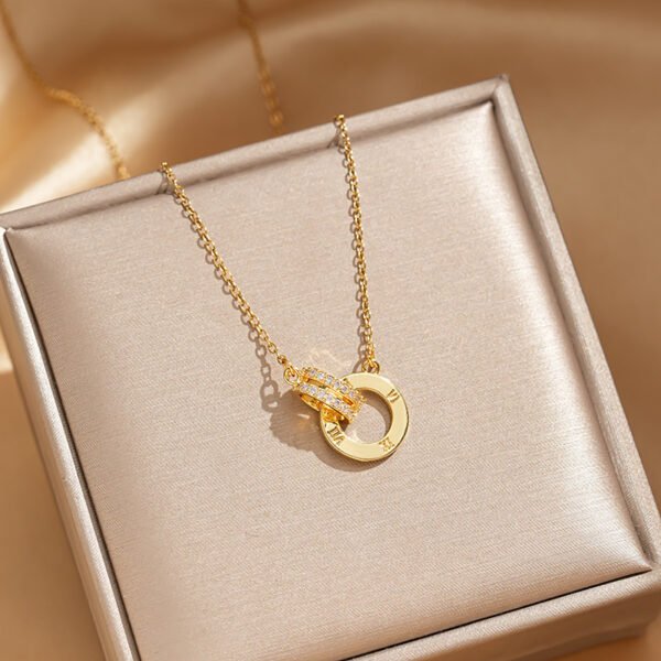 Double-Ring Necklace