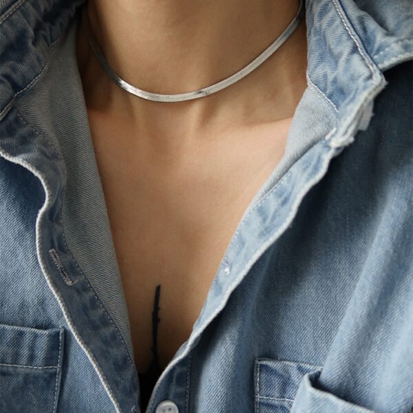 Snake Bone Necklace