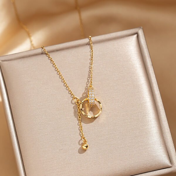Double-Ring Necklace