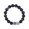 Obsidian Silver Bracelet
